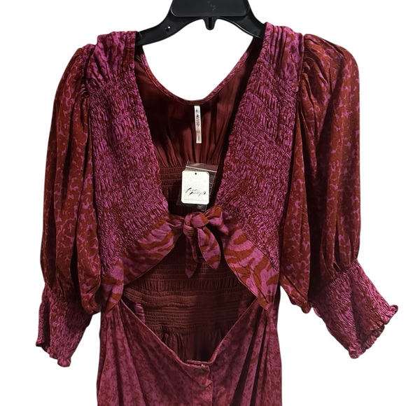 Free People String of Hearts Dress size large NWT - Picture 4 of 8